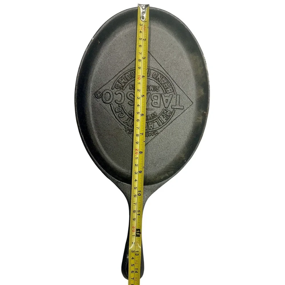 Tabasco Cast Iron Skillet MCILHENNY Co 14.75